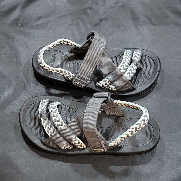 MEGNYA HIKING SANDALS FOR WOMEN, COMFORTABLE WALKING FLIP FLOP SANDAL - Picture 11 of 16